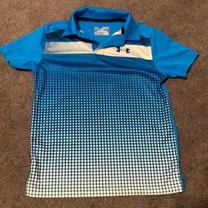 Under armour youth small polo